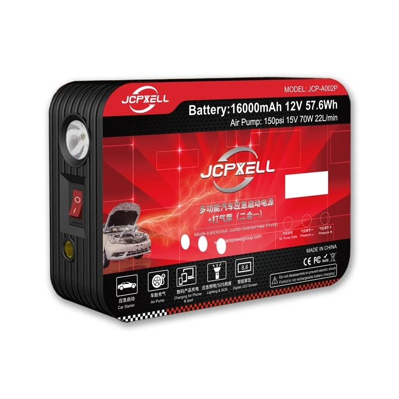 portable air compressor and battery charger
