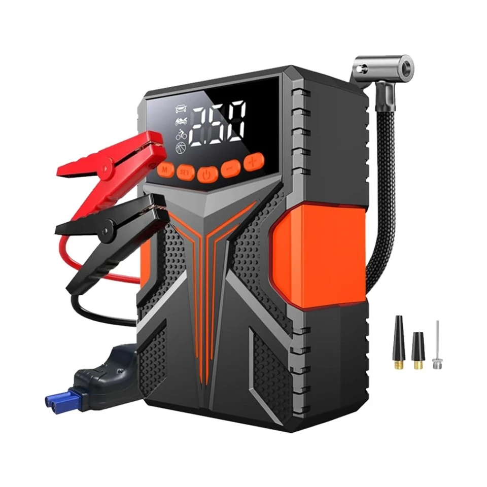 compressor and jump starter